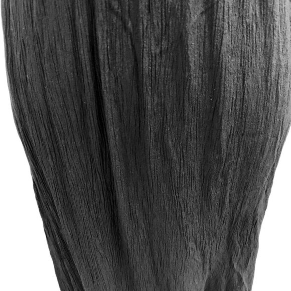 Rewind Women's S Small Maxi Sun Dress Crinkle Fabric Adjustable Straps Black - Picture 4 of 9